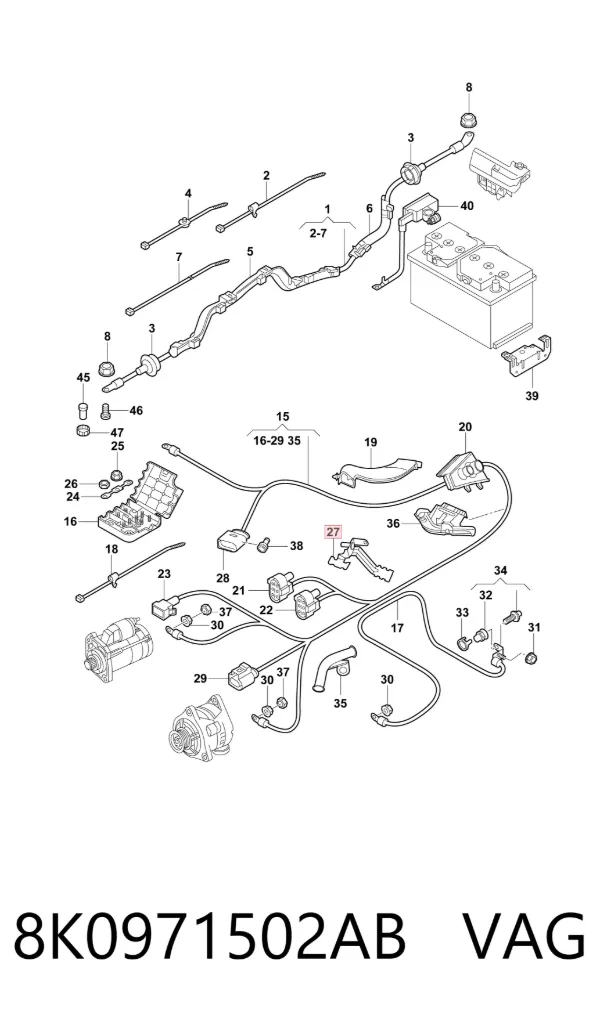  8K0971502AB VAG
