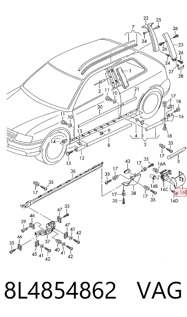  8L4854862 VAG
