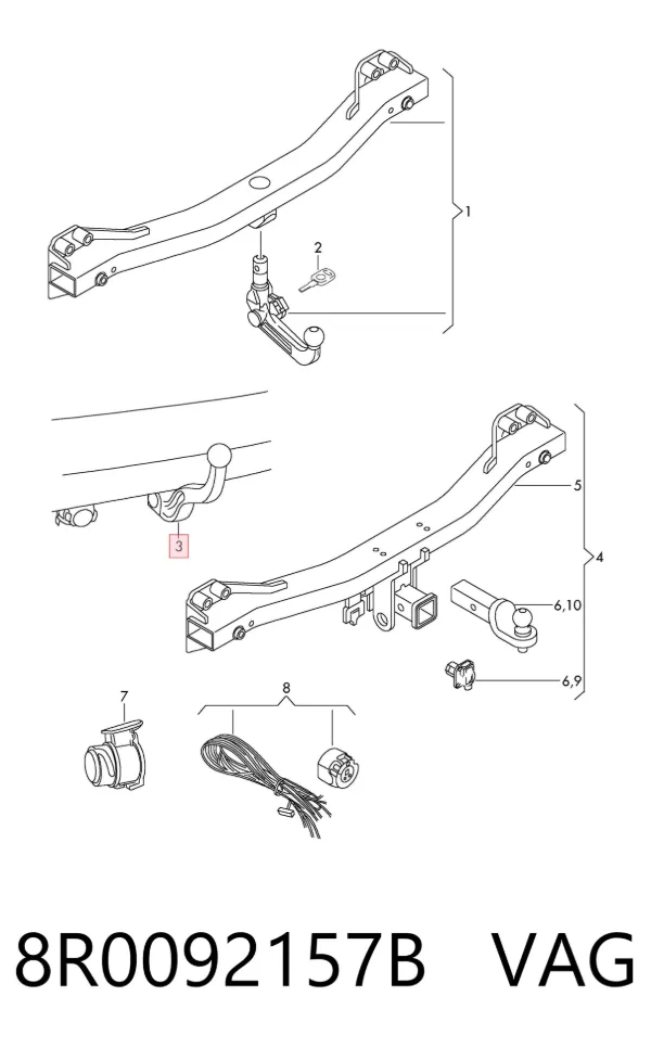  8R0092157B VAG