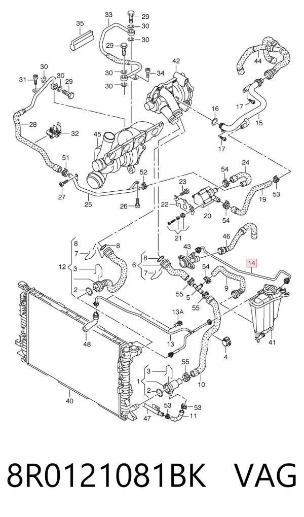  8R0121081BK VAG