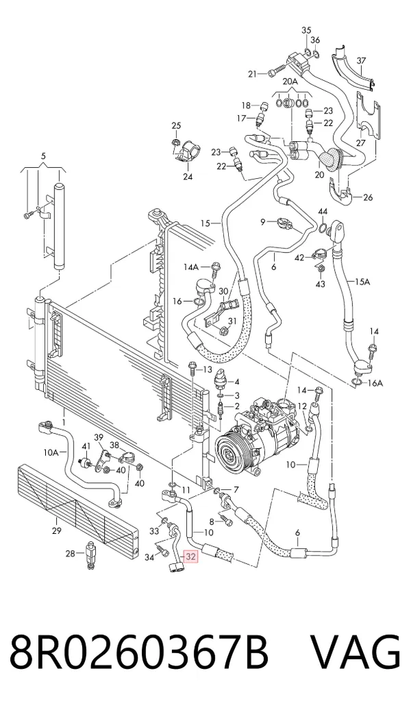  8R0260367B VAG