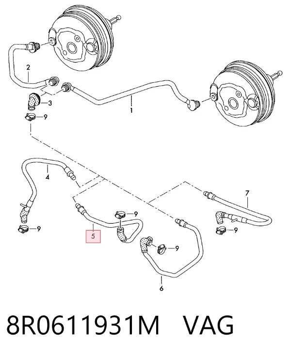  8R0611931M VAG