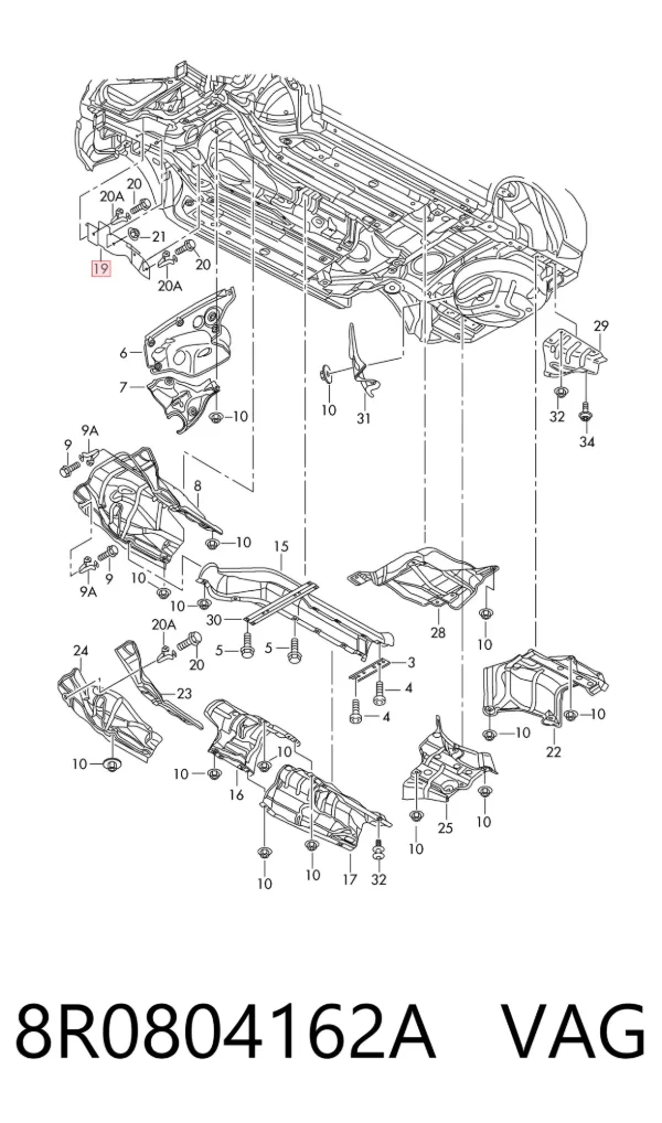  8R0804162A VAG