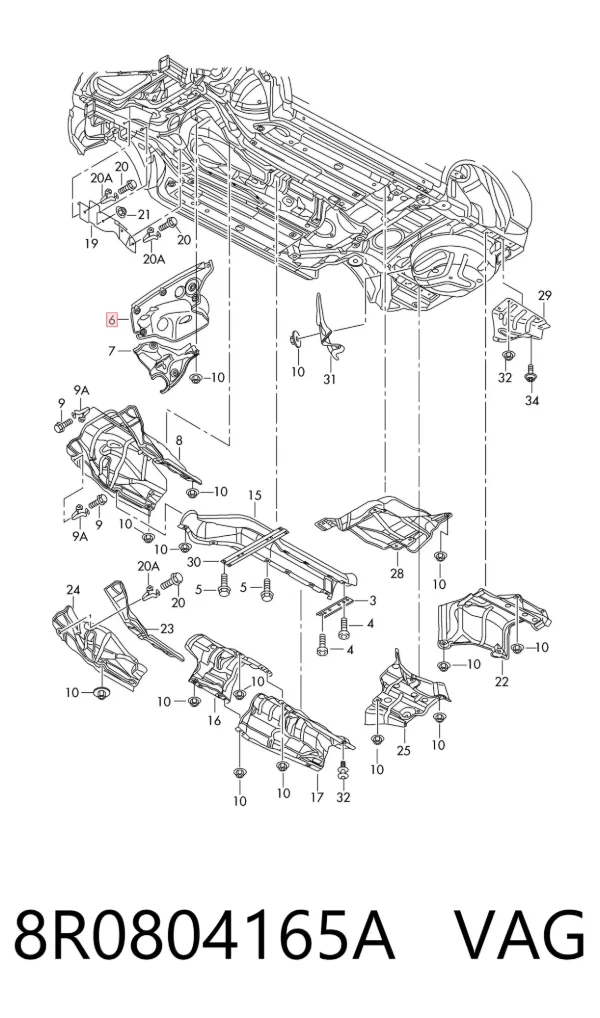 8R0804165A VAG