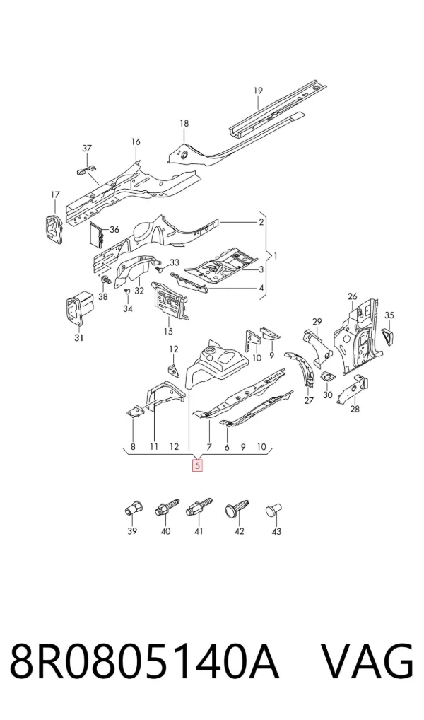  8R0805140A VAG