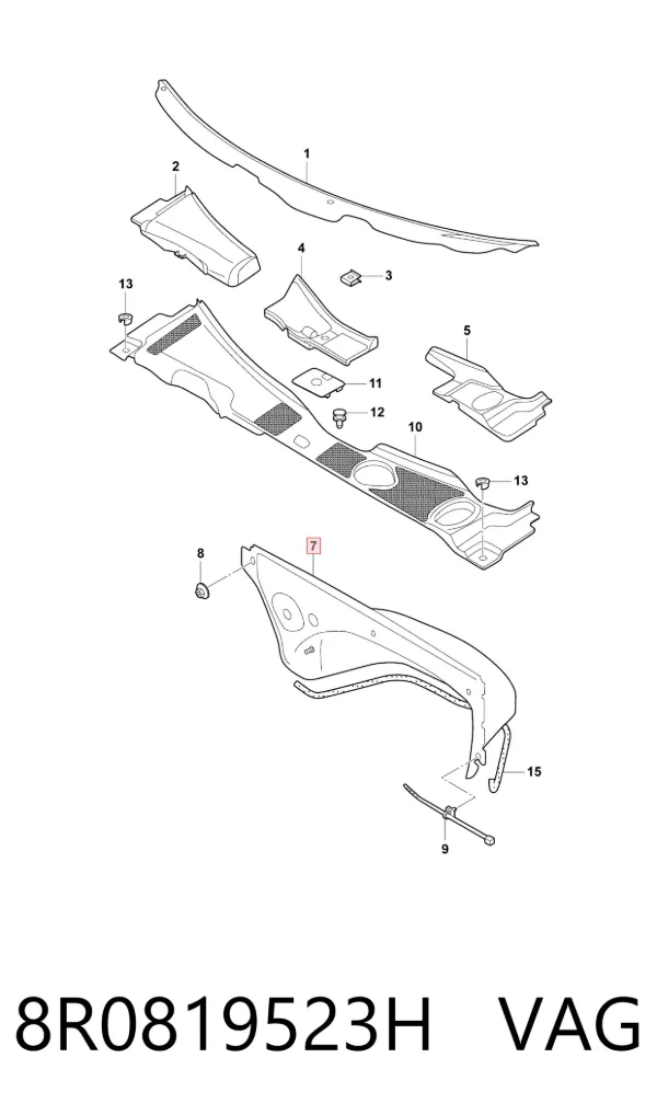  8R0819523H VAG