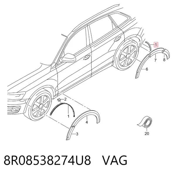  8R08538274U8 VAG
