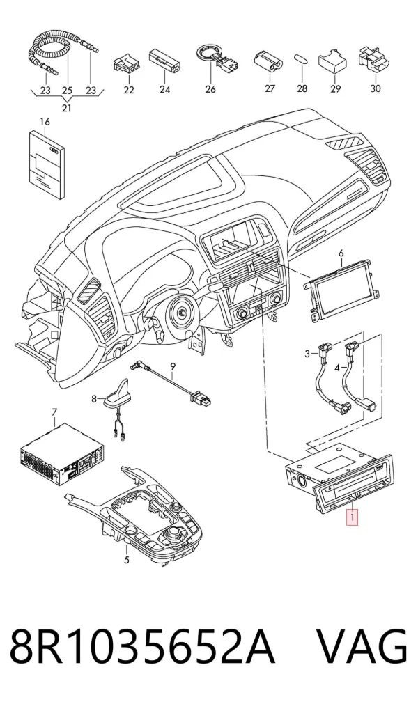  8R1035652A VAG