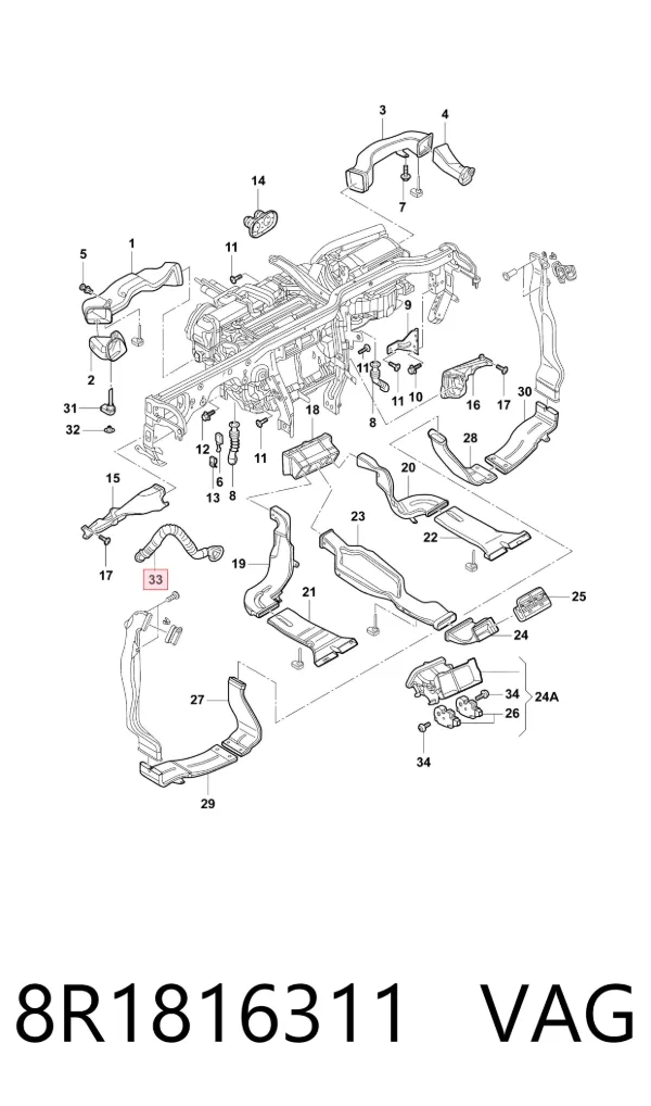  8R1816311 VAG