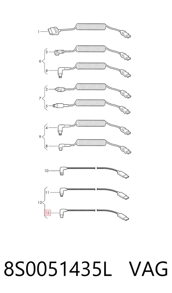  8S0051435L VAG