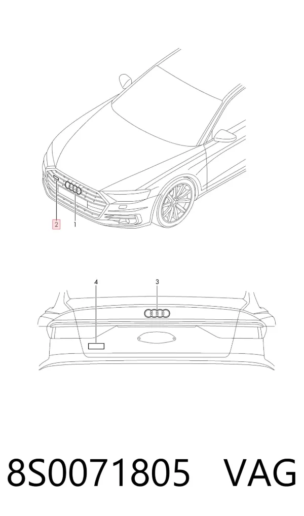  8S0071805 VAG