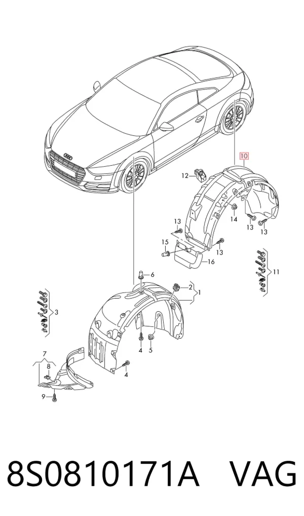  8S0810171A VAG