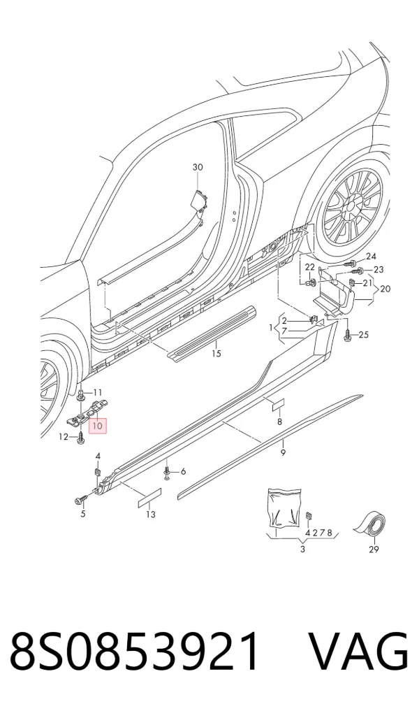  8S0853921 VAG