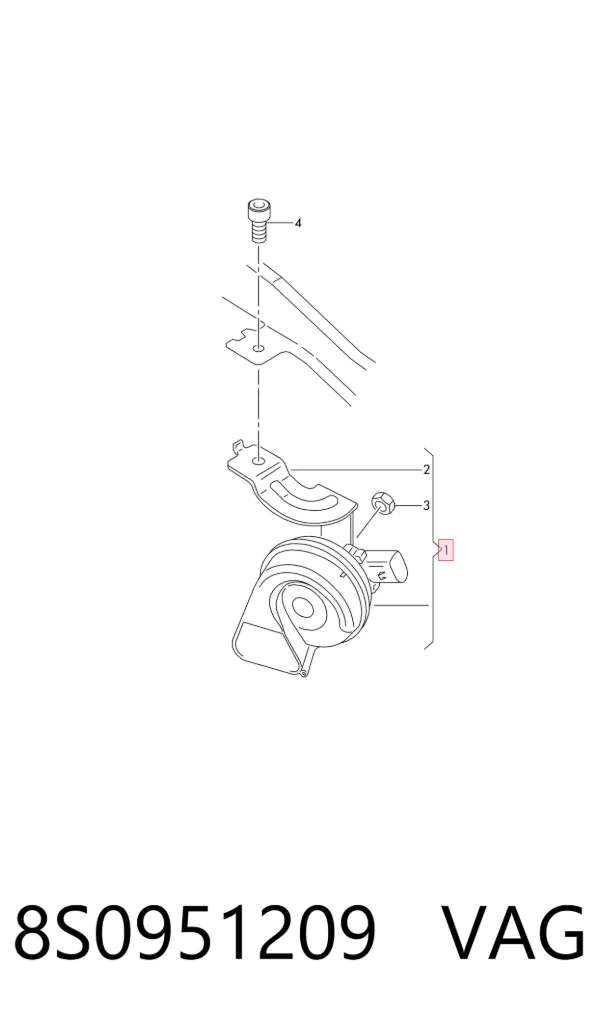  8S0951209 VAG