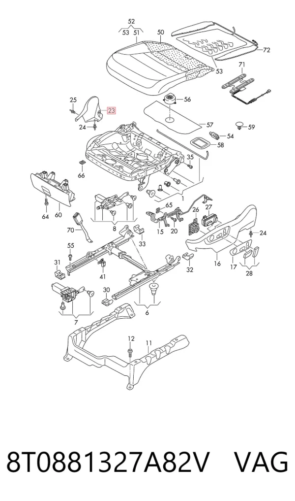  8T0881327A82V VAG