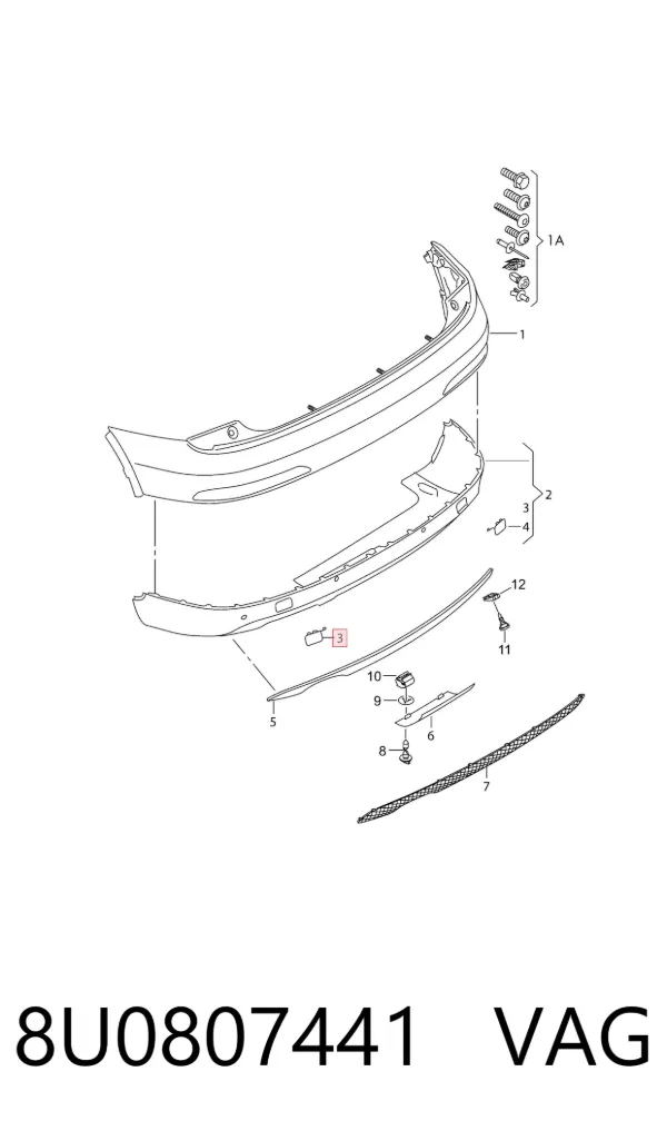 8U0807441 VAG