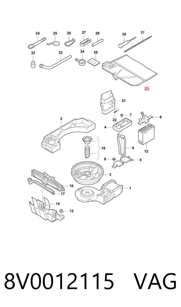  8V0012115 VAG