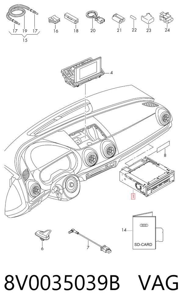  8V0035039B VAG