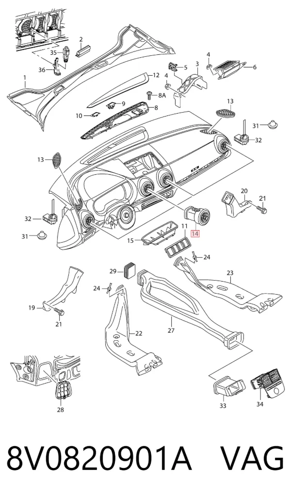  8V0820901A VAG