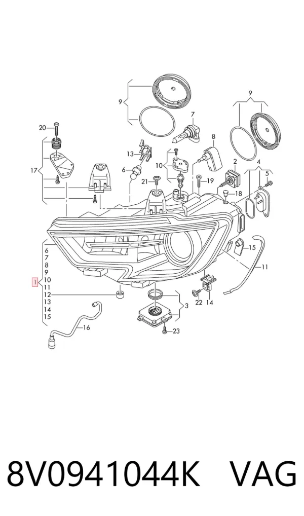  8V0941044K VAG