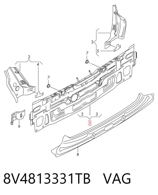  8V4813331TB VAG