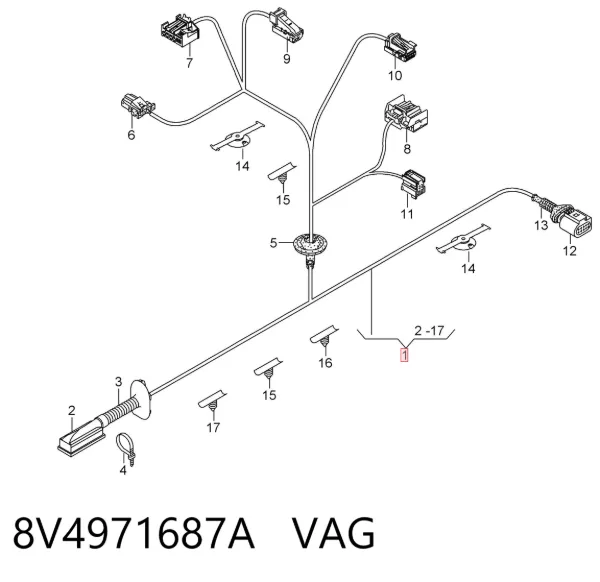  8V4971687A VAG