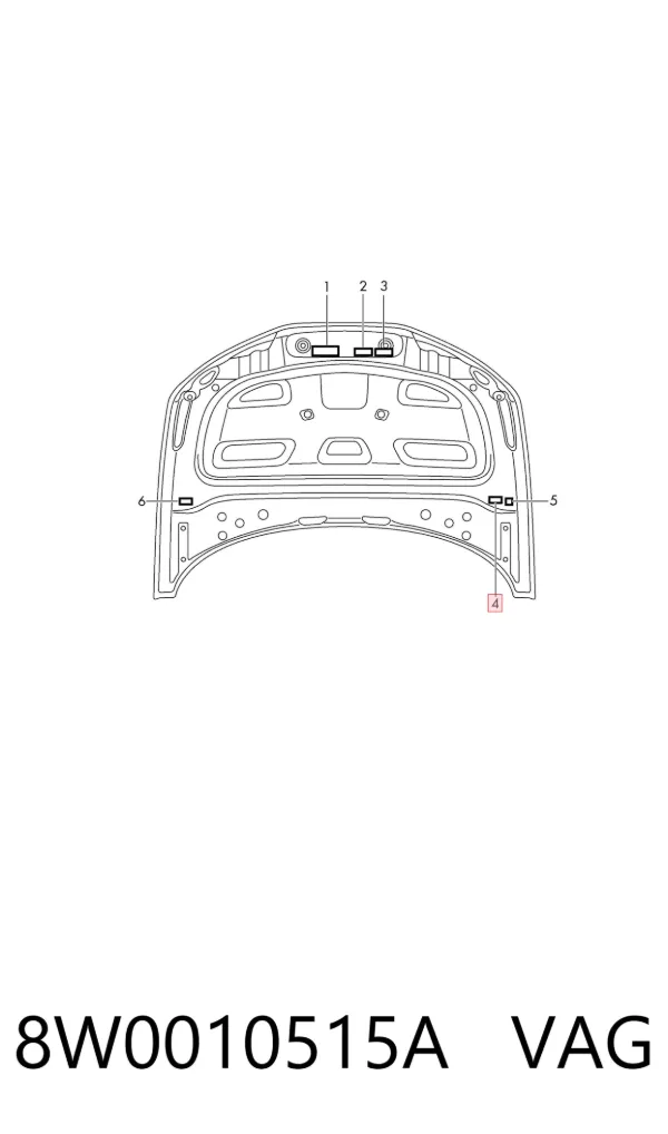  8W0010515A VAG