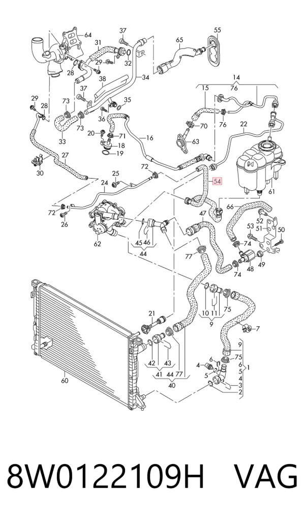  8W0122109H VAG