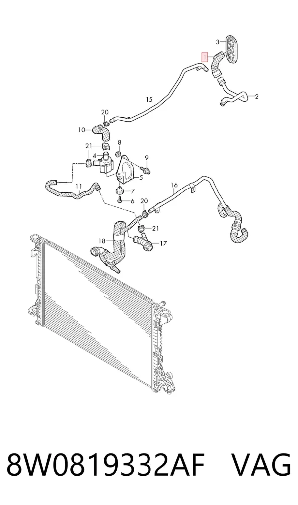  8W0819332AF VAG