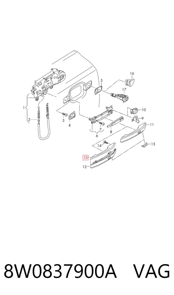  8W0837900A VAG