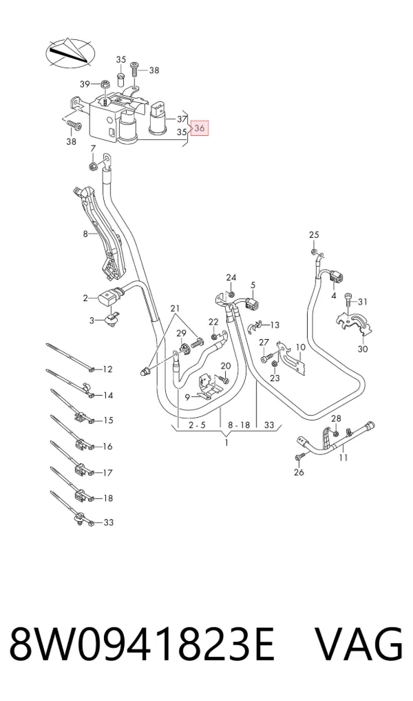  8W0941823E VAG