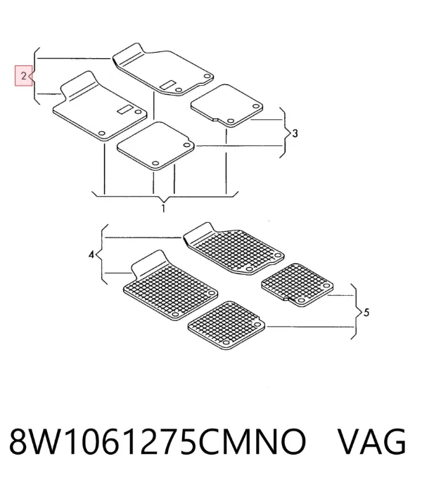  8W1061275CMNO VAG
