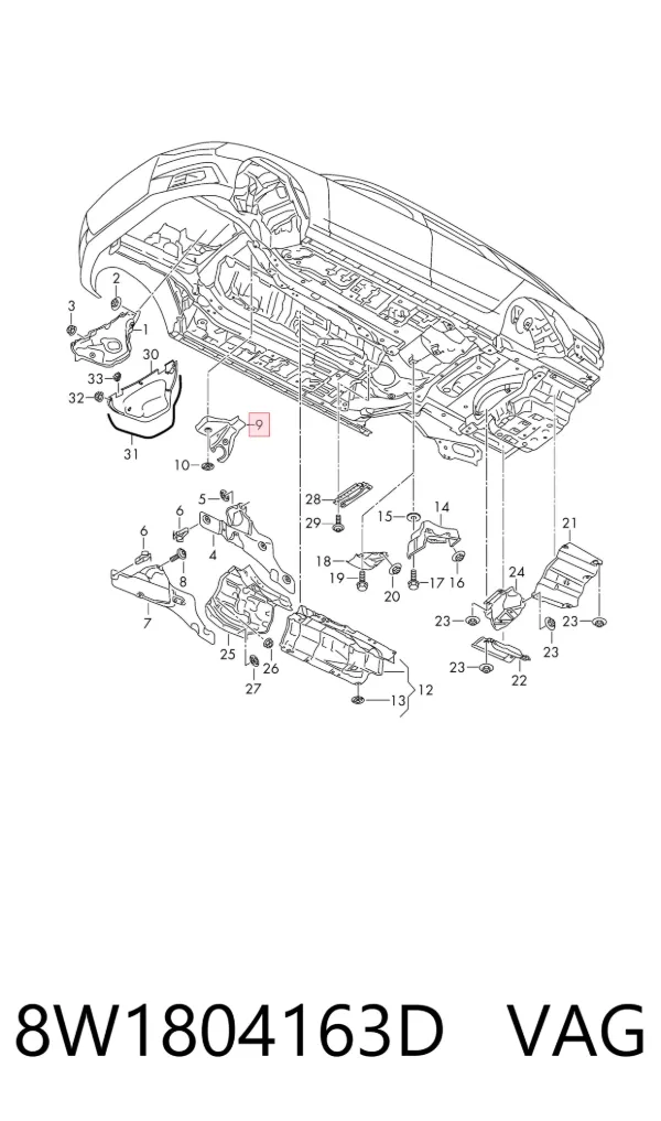  8W1804163D VAG