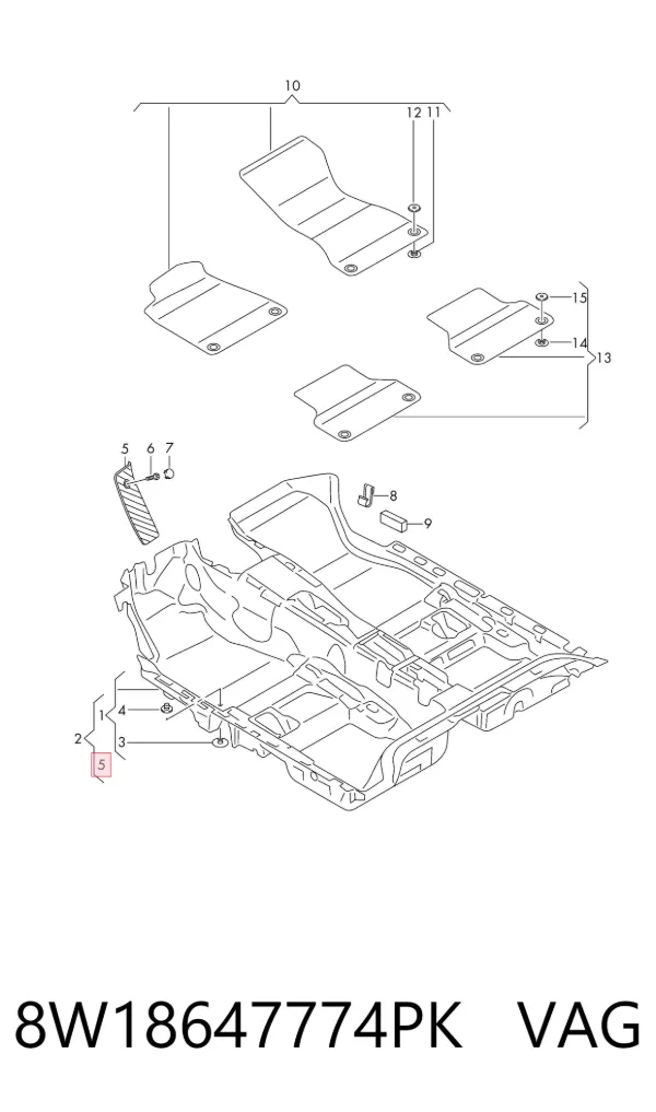  8W18647774PK VAG