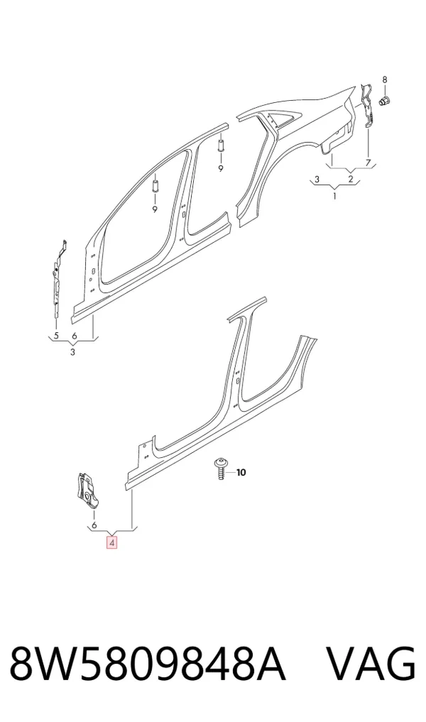  8W5809848A VAG