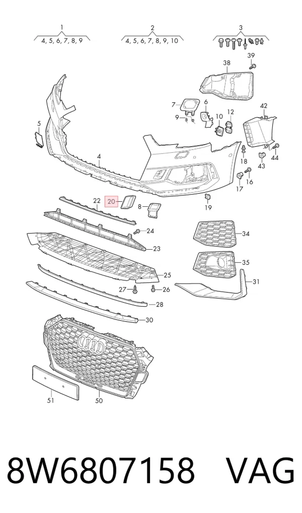  8W6807158 VAG
