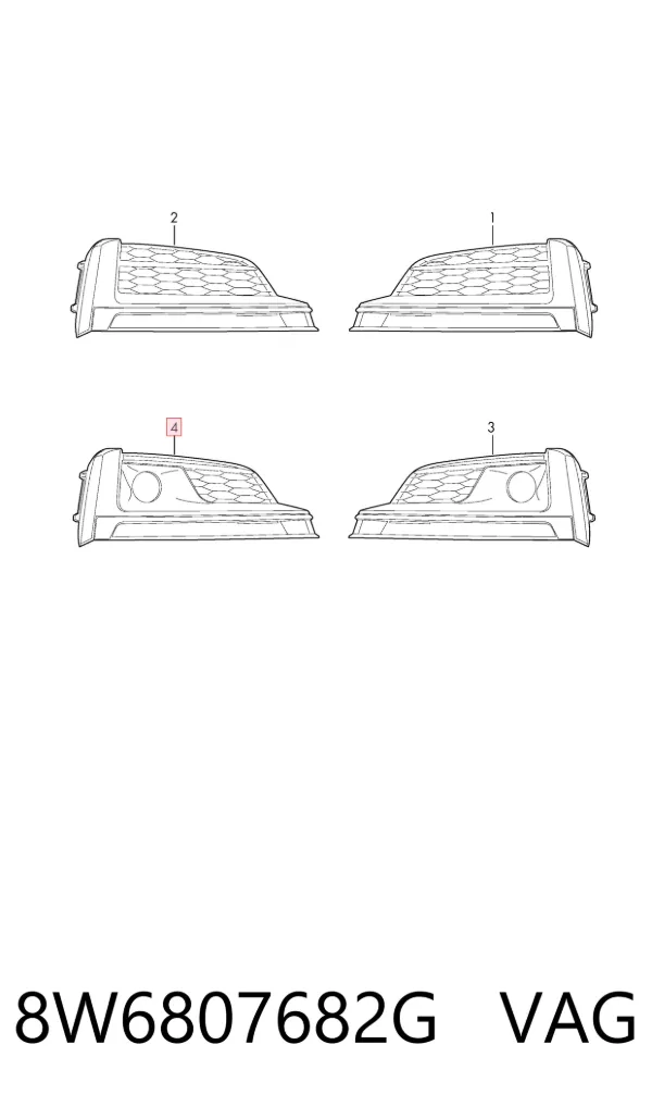  8W6807682G VAG