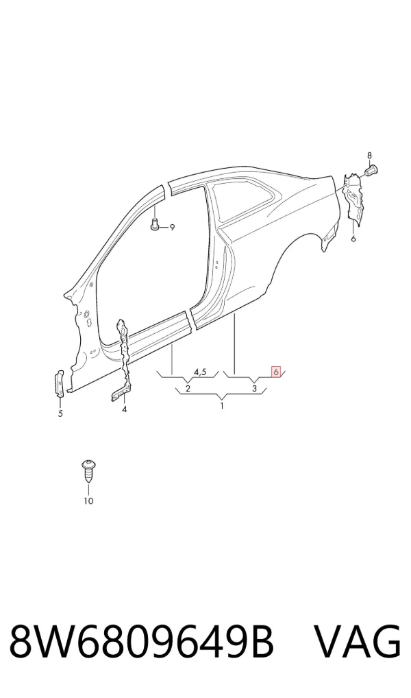  8W6809649B VAG