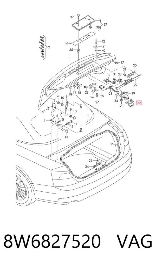  8W6827520 VAG