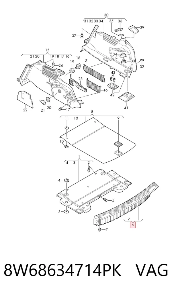  8W68634714PK VAG