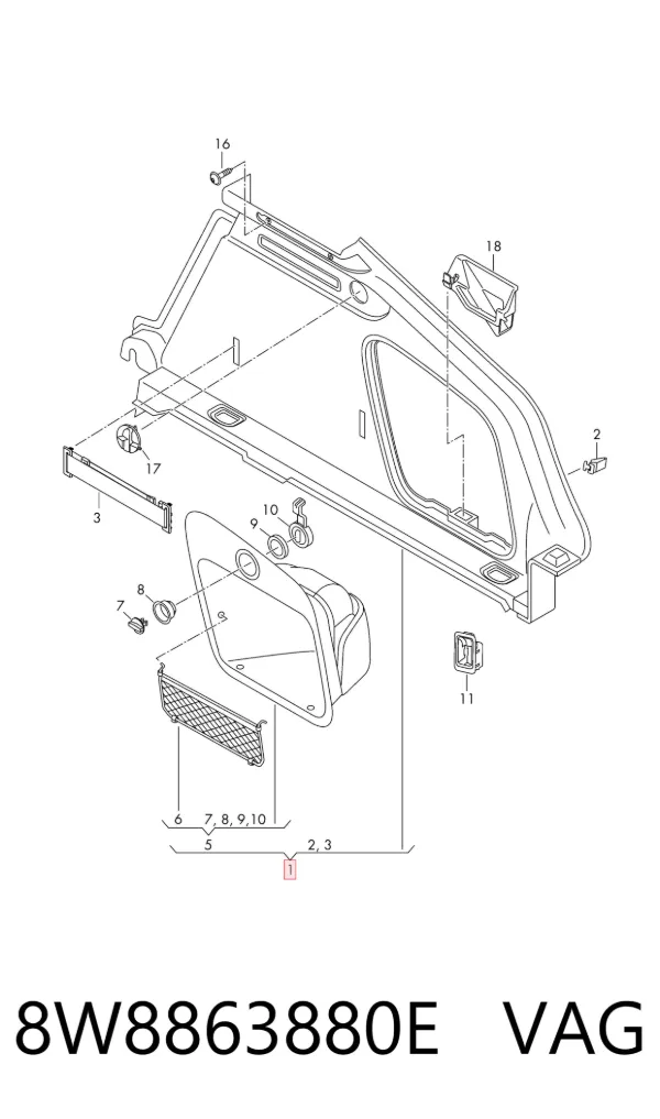  8W8863880E VAG