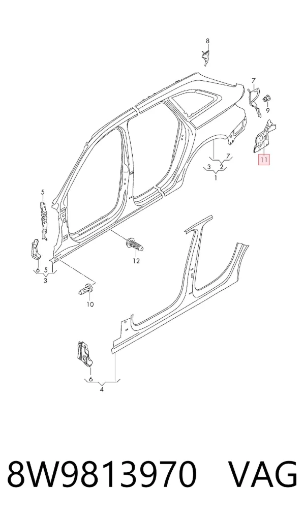  8W9813970 VAG