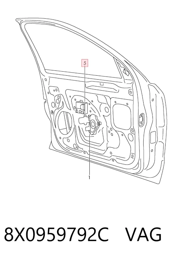  8X0959792C VAG