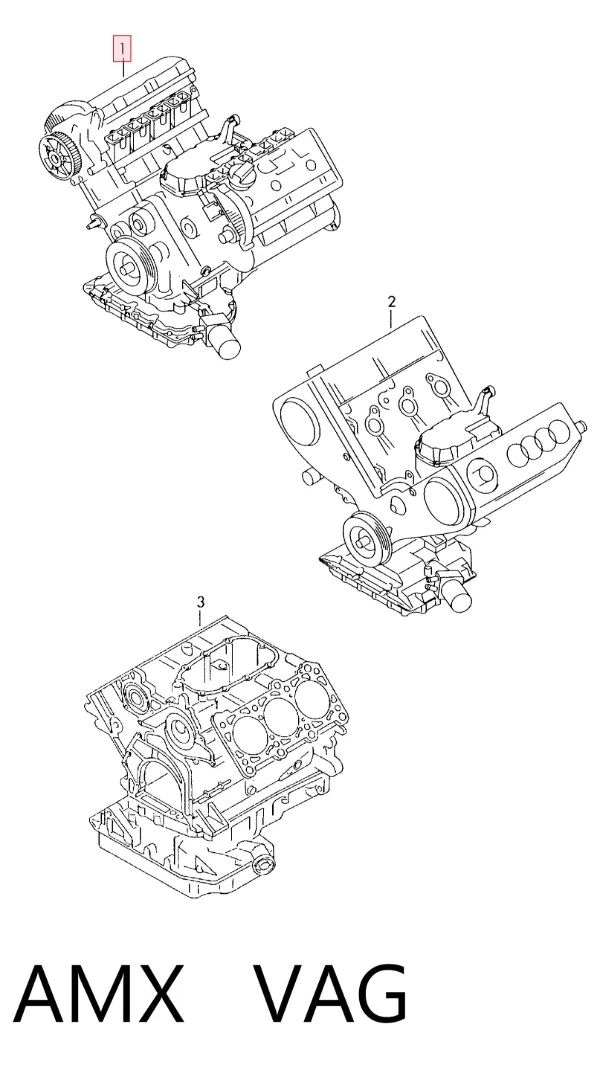 Двигун AMX VAG