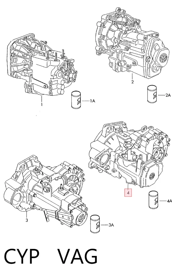 Коробка передач CYP VAG