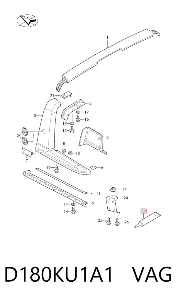  D180KU1A1 VAG