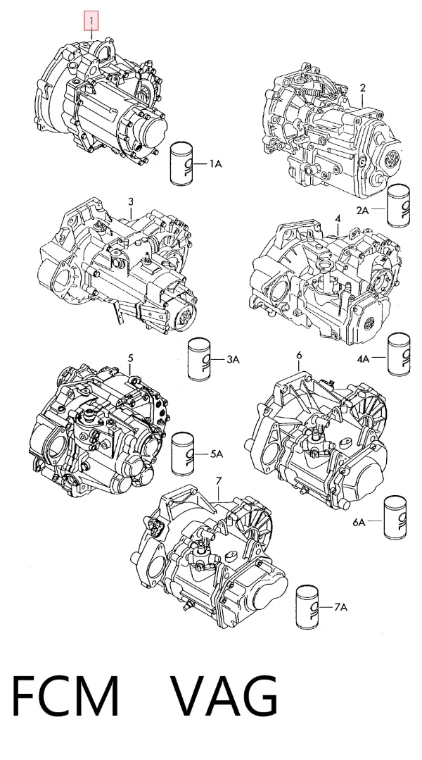 Коробка передач FCM VAG