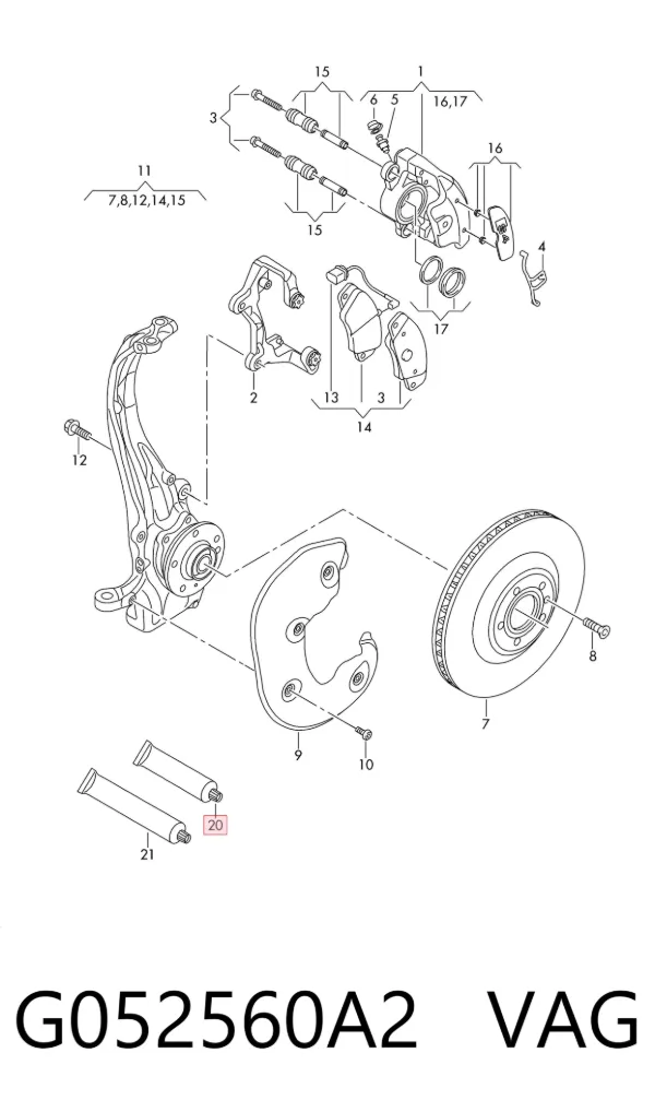  G052560A2 VAG
