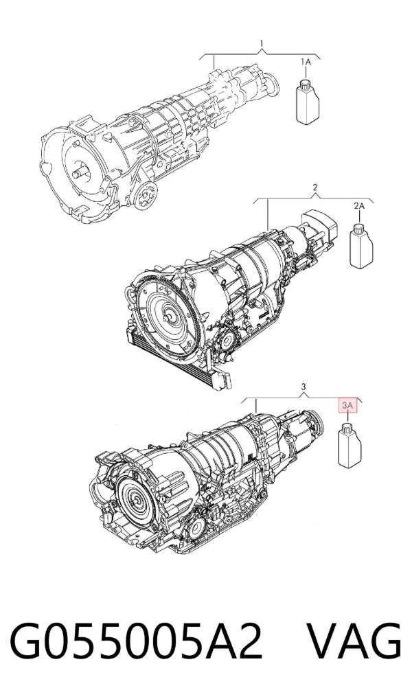 Масло трансмісії G055005A2 VAG