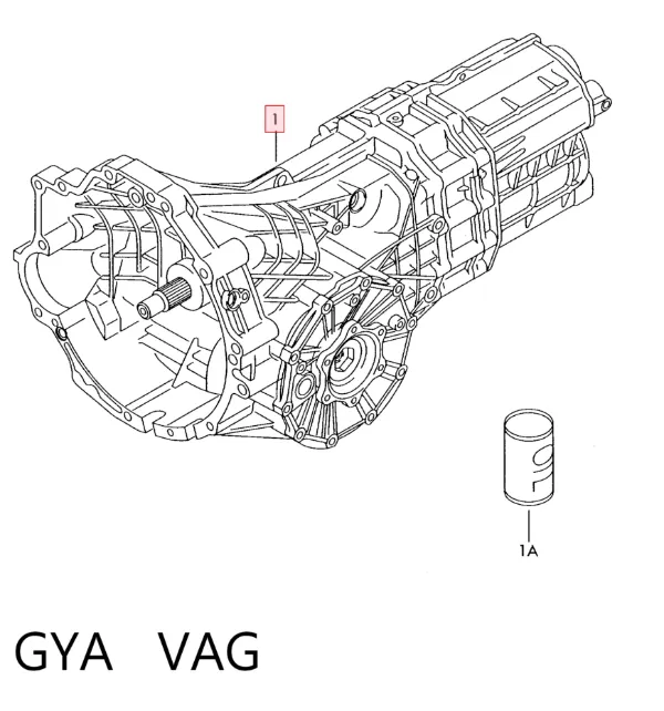 Коробка передач GYA VAG